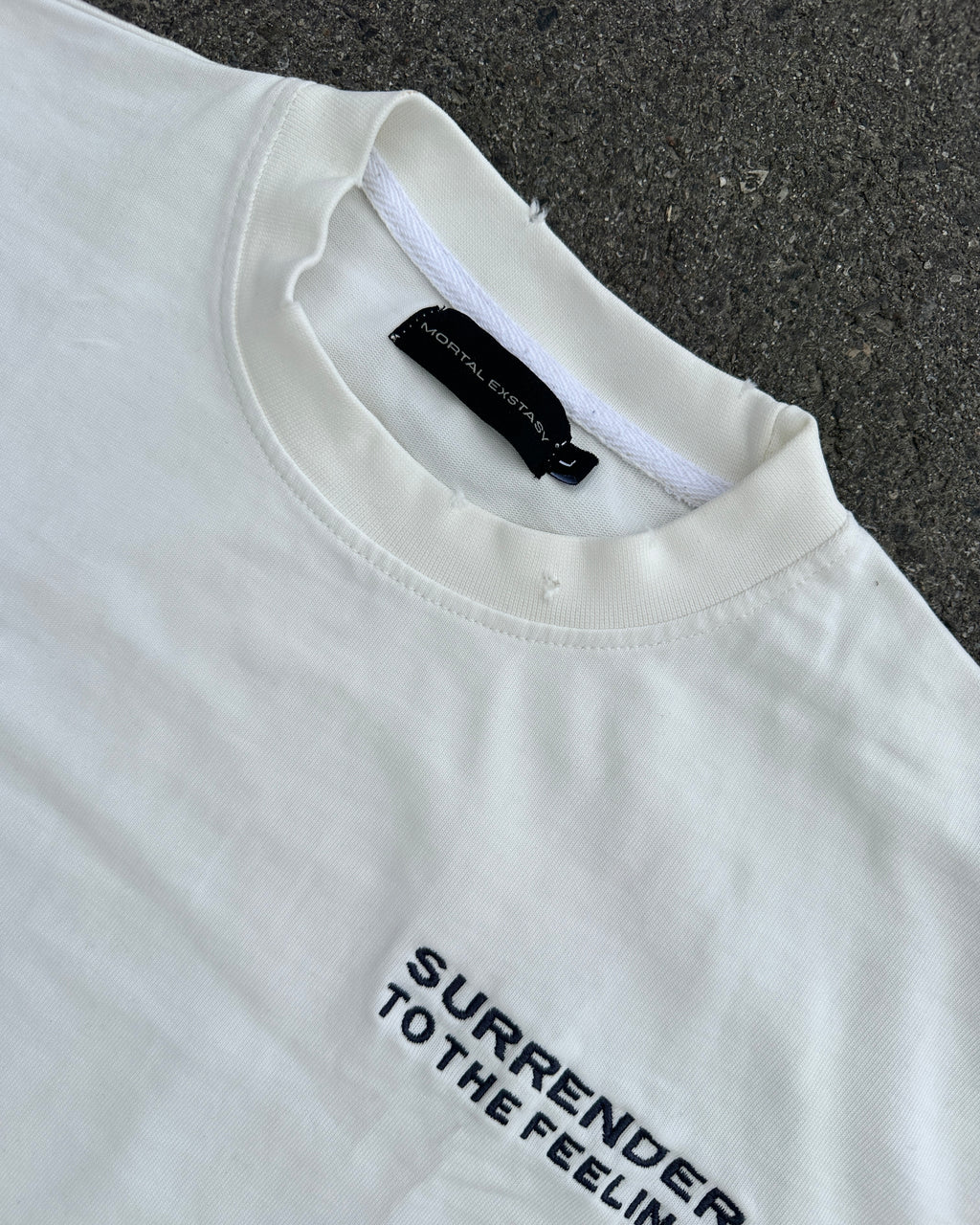 SURRENDER DISTRESSED TEE