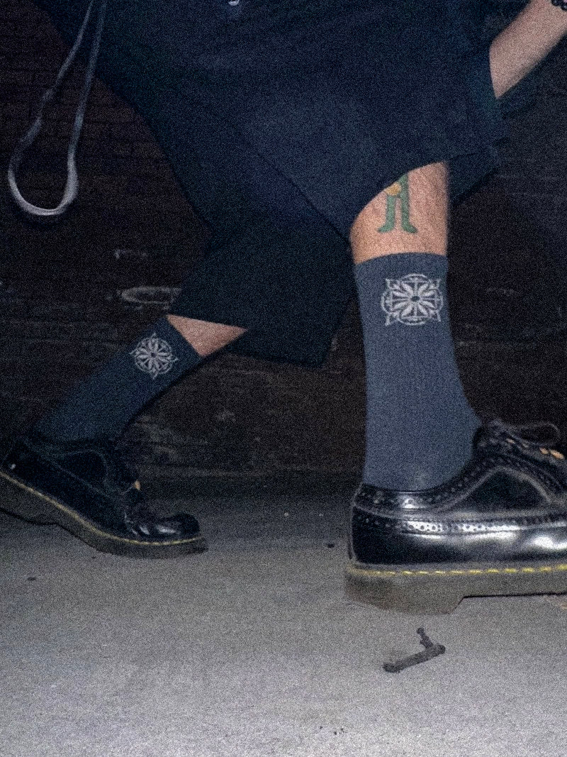 MORTAL FLOWER SOCK *2 PACK*