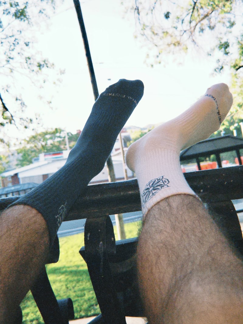 MORTAL FLOWER SOCK *2 PACK*