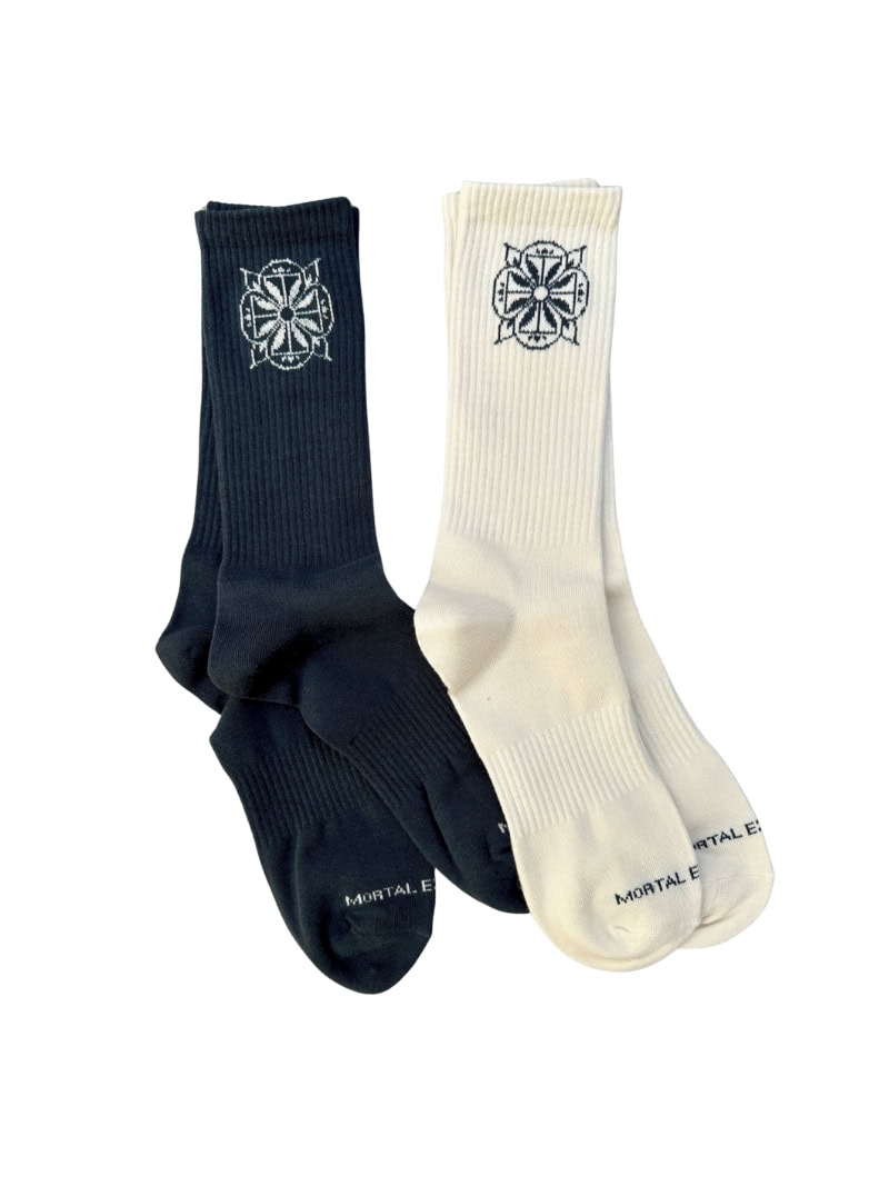 MORTAL FLOWER SOCK *2 PACK*